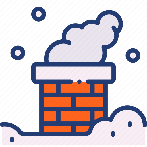 Chimney, snow, winter, christmas, santa icon - Download on Iconfinder