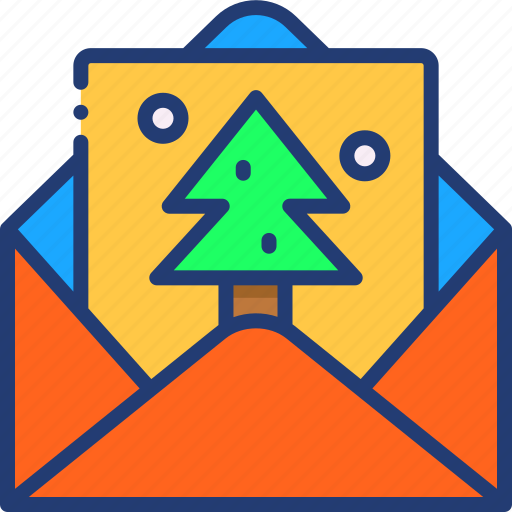 Christmas, envelope, email, mail, xmas, celebration icon - Download on Iconfinder