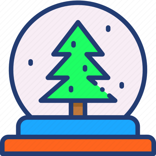 Snow, ball, christmas, xmas, decoration icon - Download on Iconfinder