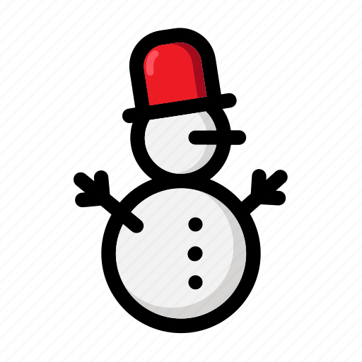 Christmas, decoration, gift, red, snowman, winter icon - Download on Iconfinder