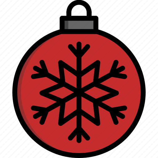 Ball, bauble, christmas, christmas tree, decoration, ornament, string icon - Download on Iconfinder