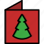 card, christmas, christmas tree, greeting, letter, tree, xmas 