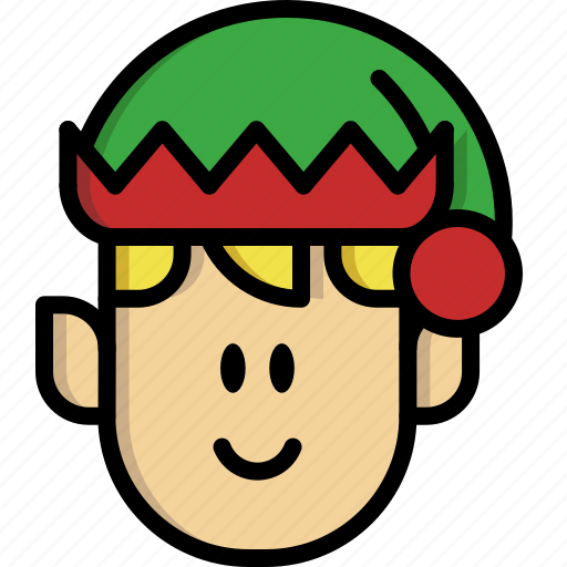 Christmas, elf, fantasy, hat, helper, people, santa claus icon - Download on Iconfinder