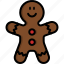 bakery, christmas, cookie, food, gingerbread, man, sweet 