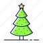 christmas, decoration, holiday, pine, tree 