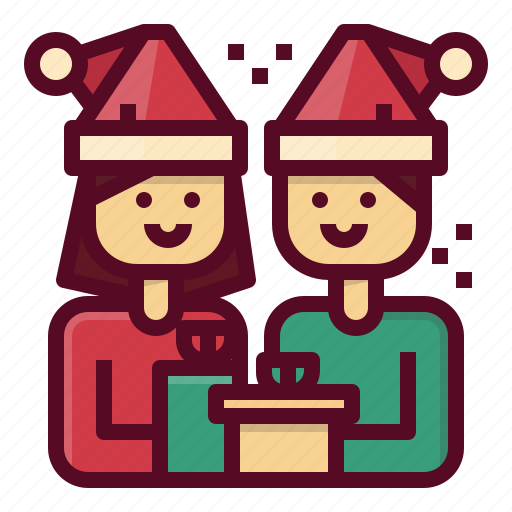 Christmas, party, gift, boy, girl, kid icon - Download on Iconfinder