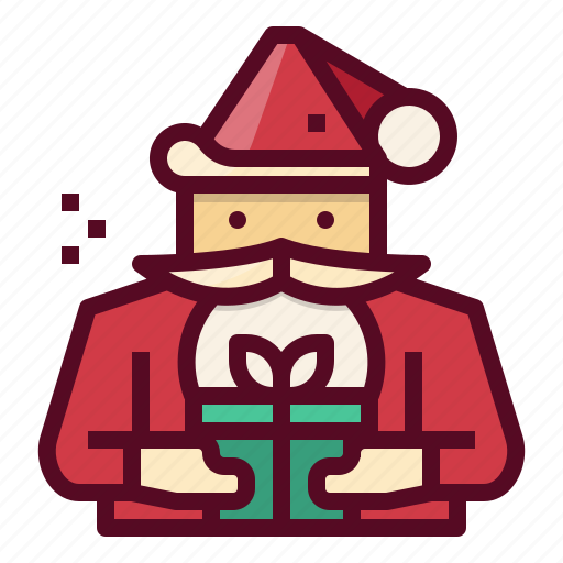 Christmas, gift, box, santa, xmas, santa claus icon - Download on Iconfinder