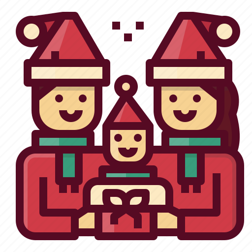 Christmas, family, child, parent, people, xmas icon - Download on Iconfinder