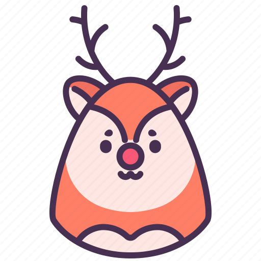 Animal, christmas, deer, holiday, new year, winter, xmas icon - Download on Iconfinder