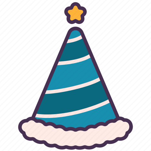 Christmas, hat, holiday, new year, party, star, xmas icon - Download on Iconfinder