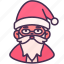 avatar, christmas, claus, holiday, man, old, santa 