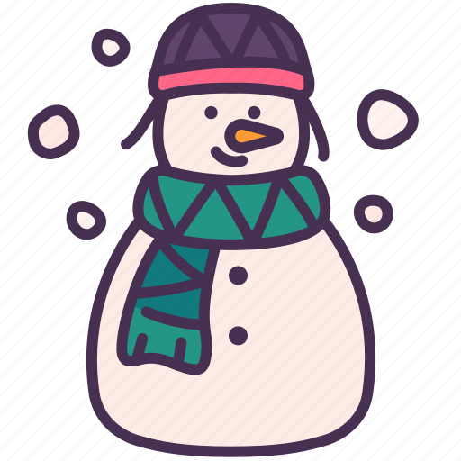 Christmas, holiday, scarf, snow, snowman, winter, xmas icon - Download on Iconfinder