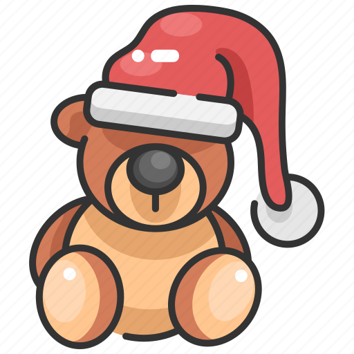 Bear, children, christmas, fluffy, puppet, teddy, teddy bear icon - Download on Iconfinder