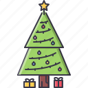 christmas, fir, holiday, new, tree, winter, year