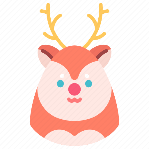 Animal, christmas, deer, holiday, new year, winter, xmas icon - Download on Iconfinder