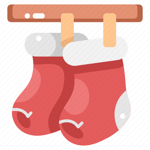 Christmas, christmas sock, clothes, clothing, fashion, garment, sock icon - Download on Iconfinder