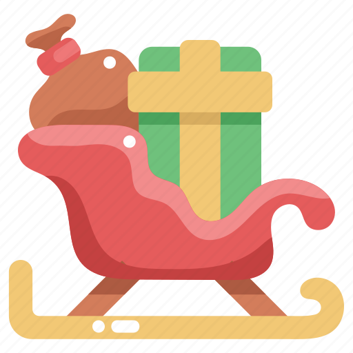 Christmas, sled, sledge, sleigh, snow, winter, xmas icon - Download on Iconfinder