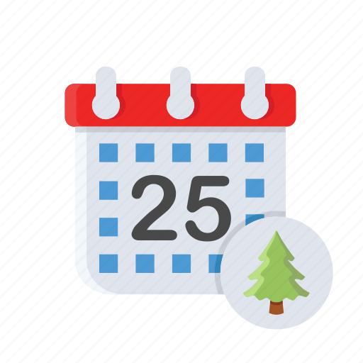 Calendar, celebration, christmas, date, xmas icon - Download on Iconfinder