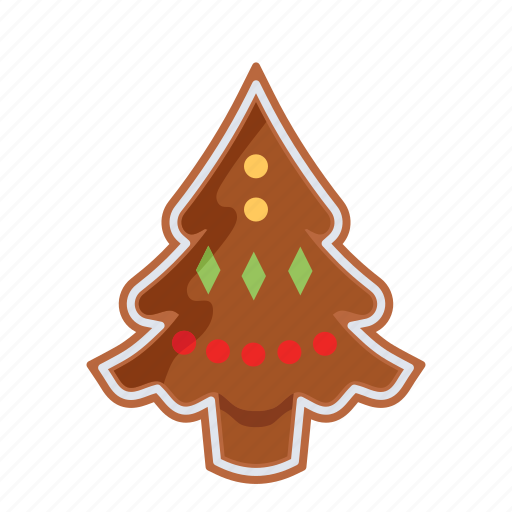 Christmas, cookie, gingerbeard, tree, xmas icon - Download on Iconfinder