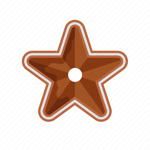 Christmas, cookie, gingerbeard, star, xmas icon - Download on Iconfinder