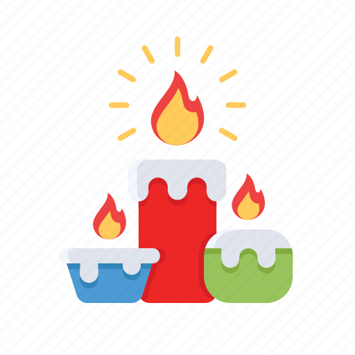 Candle, christmas, decoration, ornament icon - Download on Iconfinder