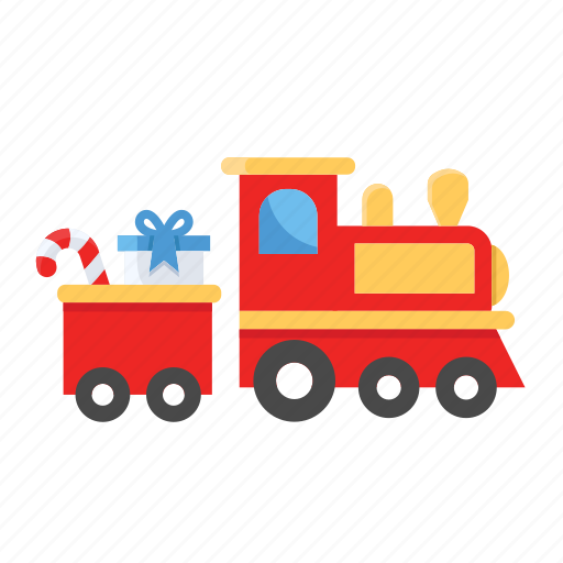 Christmas, holiday, toy, train, winter, xmas icon - Download on Iconfinder