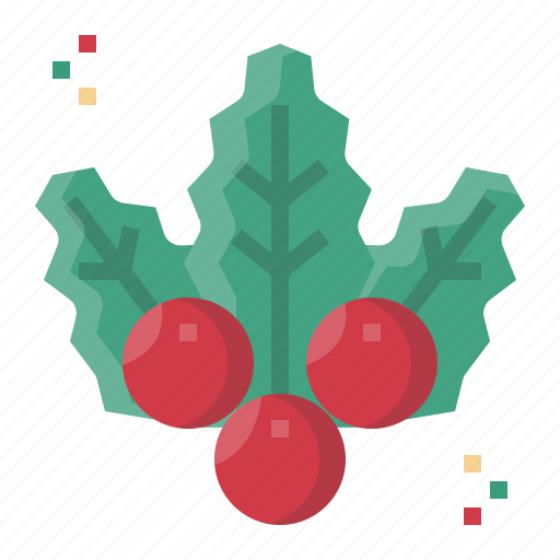 Berries, decoration, mistletoe, ornament, christmas, xmas icon - Download on Iconfinder