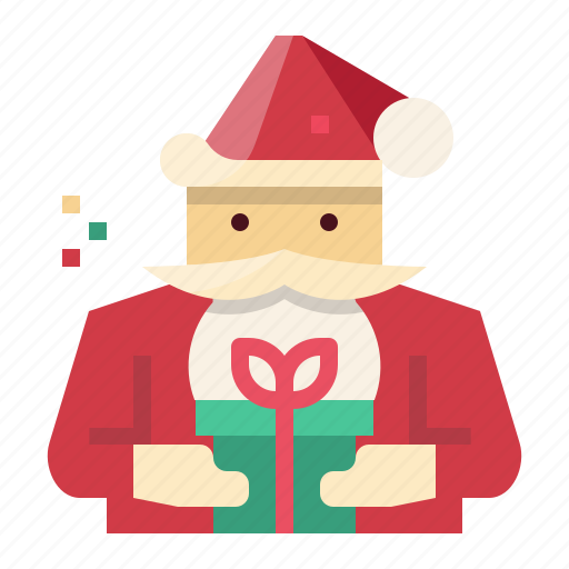 Christmas, claus, santa, xmas, gift, box icon - Download on Iconfinder