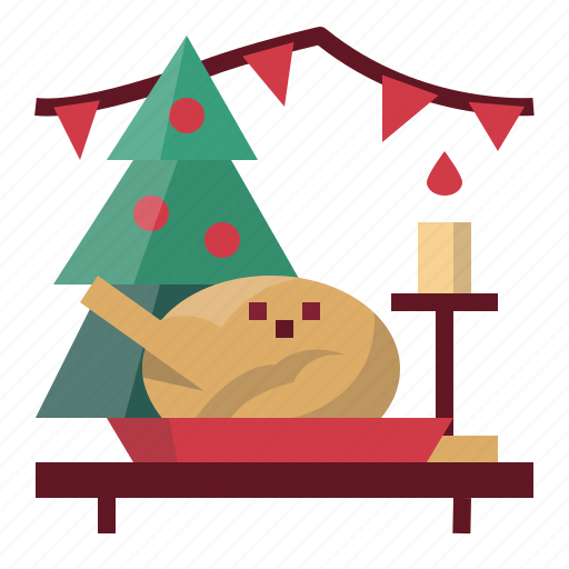 Chicken, christmas, food, roast, turkey icon - Download on Iconfinder