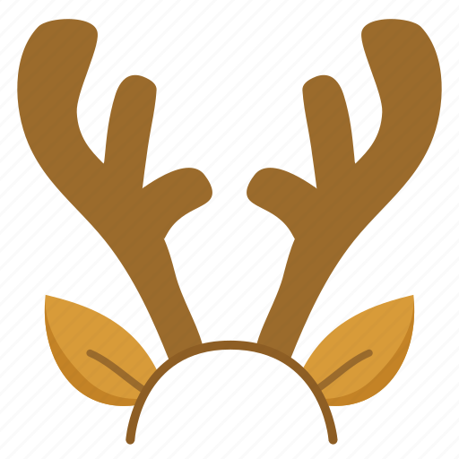 Headband, christmas, deer, animal, horn icon - Download on Iconfinder
