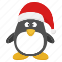 xmas, penguin, christmas, animal, winter