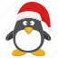 xmas, penguin, christmas, animal, winter 