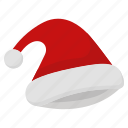 xmas, christmas, hat, santa, cap, head