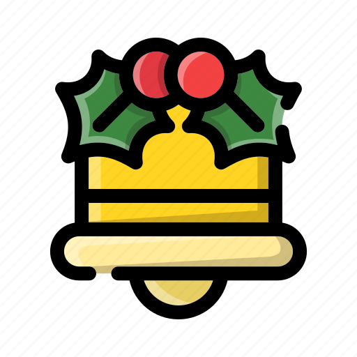 Bell, holiday, christmas, celebration, jingle, gift, decoration icon - Download on Iconfinder