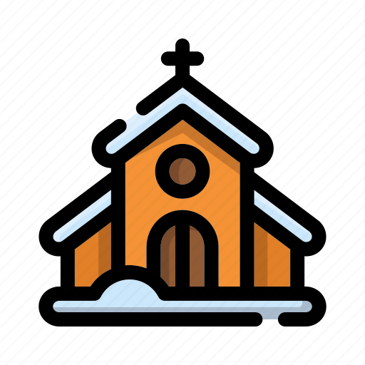 Church, religion, christian, building, cross, chapel, spiritual icon - Download on Iconfinder