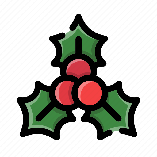 Mistletoe, christmas, decoration, holiday, ornament, wreath, holly icon - Download on Iconfinder