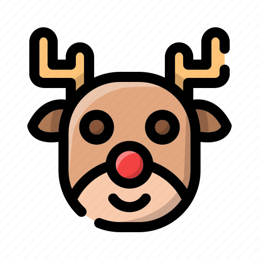 Reindeer, deer, christmas, winter, animal, wildlife, nature icon - Download on Iconfinder