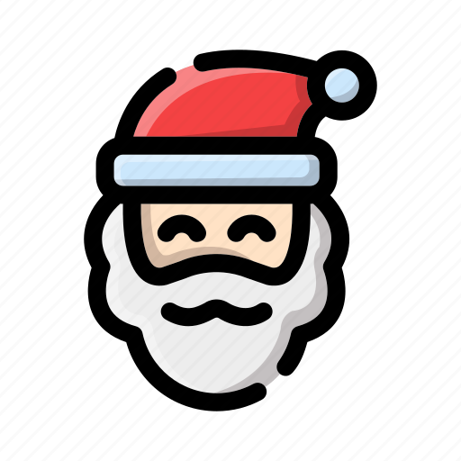 Santa, claus, holiday, celebration, gift, sleigh, reindeer icon - Download on Iconfinder