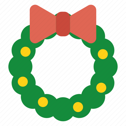 Christmas, wreath, garland, decoration, festive, xmas, ornament icon - Download on Iconfinder