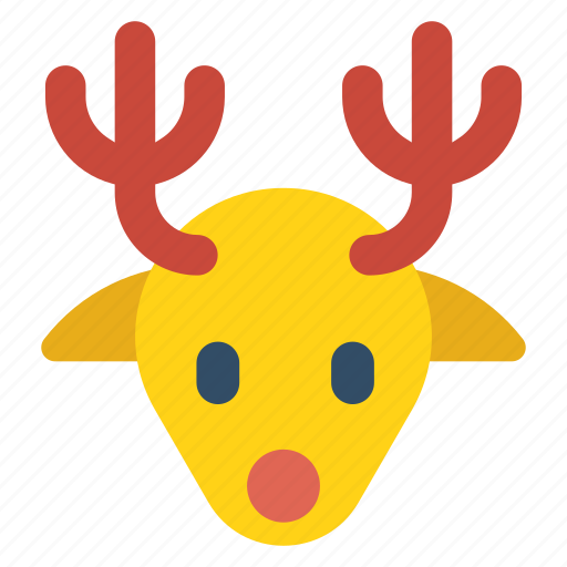 Reindeer, christmas, animal, deer, sleigh, wildlife, mammal icon - Download on Iconfinder