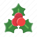 mistletoe, christmas, decoration, holiday, ornament, wreath, holly