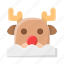 reindeer, deer, christmas, winter, animal, wildlife, nature 