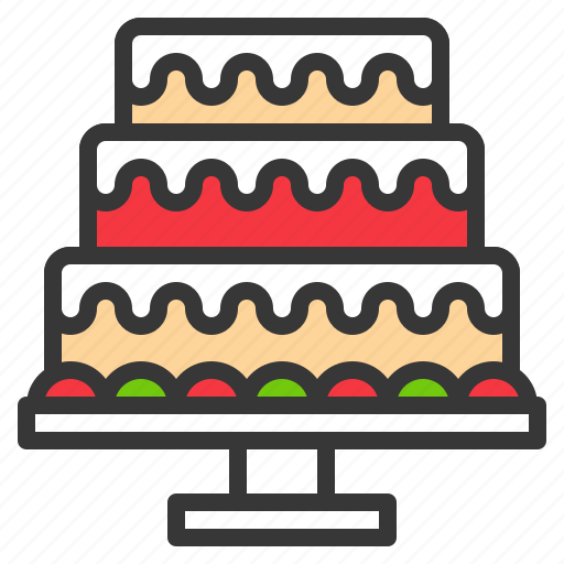 Cake, celebration, christmas, food, sweets icon - Download on Iconfinder