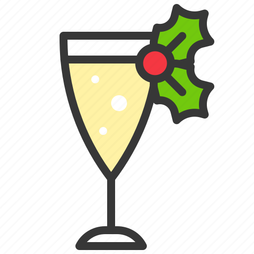 Beverage, champagne, christmas, drinks, food, wine icon - Download on Iconfinder