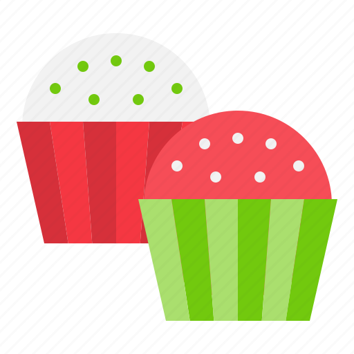 Cake, christmas, cupcake, muffin, sweets icon - Download on Iconfinder