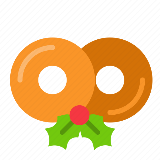 Christmas, donuts, doughnuts, glaze doughnuts, sweets icon - Download on Iconfinder