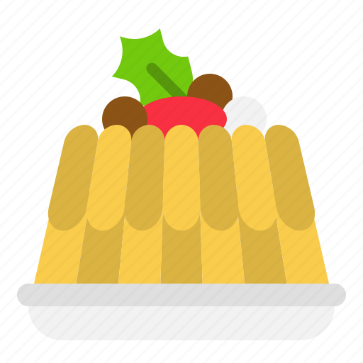 Christmas, dessert, jelly, pudding, sweets icon - Download on Iconfinder