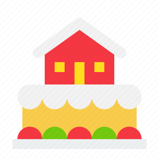 Cake, christmas, dessert, sweets icon - Download on Iconfinder