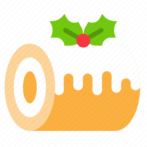 Cake, food, sweets, swiss roll, xmas icon - Download on Iconfinder
