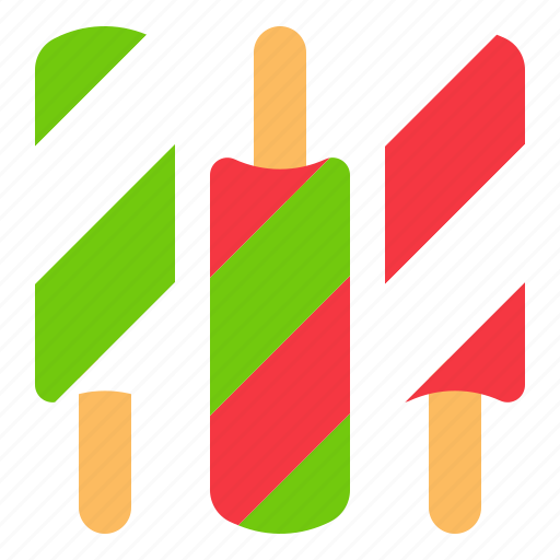 Food, ice cream, ice pop, popsicle, xmas icon - Download on Iconfinder